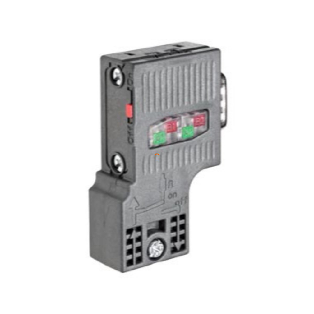 Siemens 6ES7972-0BA52-0XA0 PROFIBUS busz csatlakozó, 90 fokos, FastConnect, maximum 12Mbit/s, PG csatlakozó nélkül