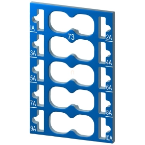   Siemens 6ES7193-6CP73-2AA0 ET 200SP színkódolt címke, színkód: CC73, kék, 10 db/csomag