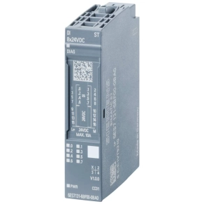   Siemens 6ES7131-6BF00-0CA0 ET200SP DI 8x24 V DC, Basic, BU type A0, color code CC01