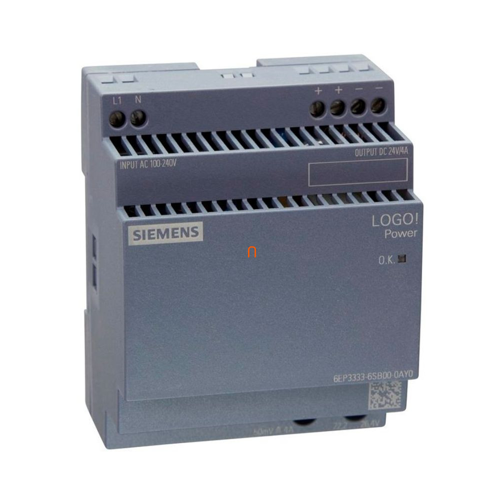 Siemens 6EP3333-6SB00-0AY0 LOGO! tápegység 100-240VAC 24VDC/4A