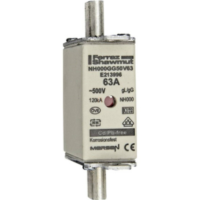 NH-000  63A NH-SE 00C Bizt.betét 63A 370663