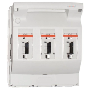   Szakaszoló biztosíték vízszintes 3-630A, szerelőlapra, 3 pólusú, M12 csatlakozás Multibloc C1002135A, 1.001.125
