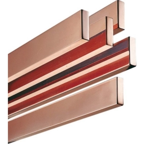 Rittal 3580.000 SV rézsín, 12x5 mm, 2,4m 6 db/cs