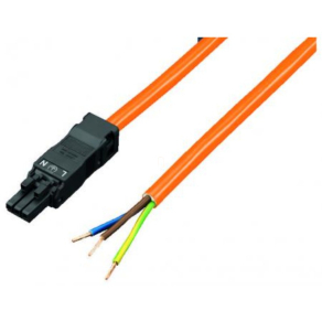 Rittal 2500.400 SZ CSATLAKOZÓVEZETÉK 3 PÓLUSÚ, 5 DB/CS