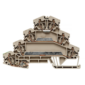   Motorcsatlakozó sorkapocs ZMAK 2.5 (0,13-4mm2), 400V/24A, bézs 1768000000 Weidmüller