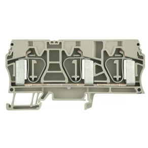   Átmenő sorkapocs ZDU 16/3AN (1,5-25mm2), 800V/76A, bézs 1768320000 Weidmüller