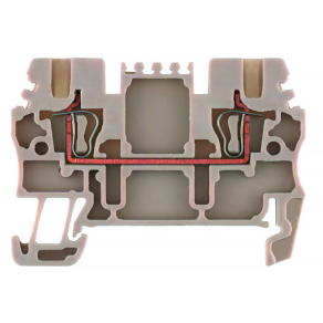   Átmenő sorkapocs ZDU 1.5 (0,05-1,5mm2), 500V/17,5A, bézs 1775480000 Weidmüller