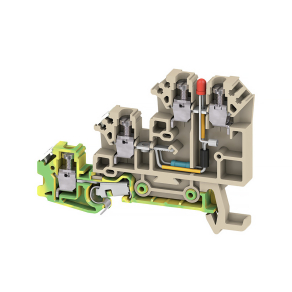   Érzékelő-, beavatkozó sorkapocs DLA 2.5/LD-RT/D DB (0,13-4mm2), 30V/17,5A, bézs 1783620000 Weidmüller