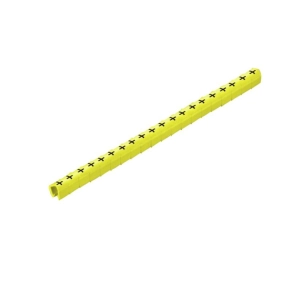   Vezeték és kábeljelölő - sárga CLI O 10-3 GE/SW - MP 0648001740 Weidmüller