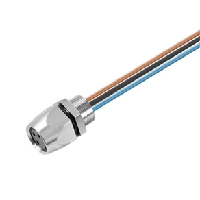   Weidmüller beépíthető csatlakozó, M8, hüvely, egyenes, 4pólus, SAIE-M8B-4-0.5U-FP-M8 1856140000