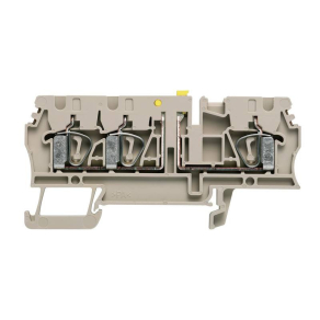   Mérő-bontó sorkapocs ZTR 2.5/3AN (0,05-4mm2), TS35/Wemid, 500V/20A, bézs 8731720000 Weidmüller