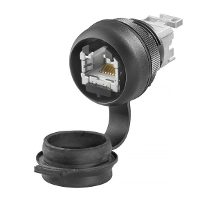   FrontCom Micro RJ45 modul, TIA-568A IE-FCM-RJ45-FJ-A 1018810000 Weidmüller