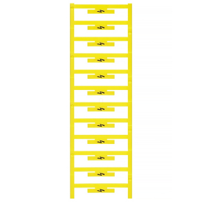   Sorkapocs jelölő, csoportjelölő sárga WAD 5 MC B GE/SW 1120450000 Weidmüller