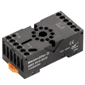   Foglalat DRR reléhez, 10A, SRD ECO 3CO 1132820000 Weidmüller