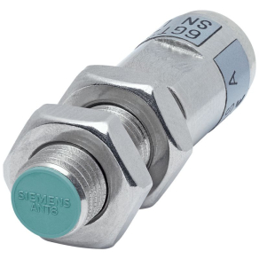   Siemens 6GT2398-1CF00 SIMATIC RF200/RF300 antenna ANT 8 M8x 38 mm, IP67, -25 to +70 °C, csatlakozókábel nélkül