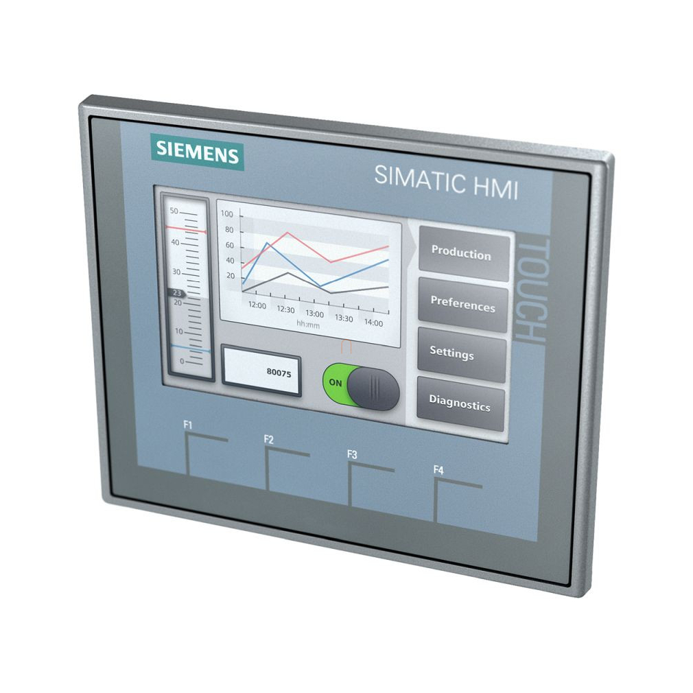 Siemens 6AV2123-2DB03-0AX0 KTP400 Basic, 4 col TFT(LED), 480x272, érintő, Profinet, 10Mb