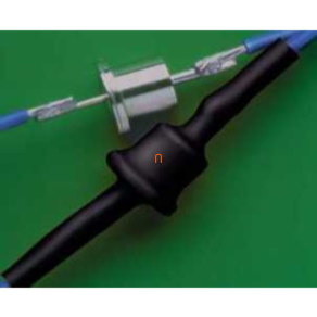   Raychem CGPT-12/4-0 zsugorcső vékonyfalú ragasztó nélküli fekete F93007-000