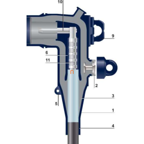   Raychem MWTM25/ 8-1000/S zsugorcső, közepes falú, ragasztós 381522-000