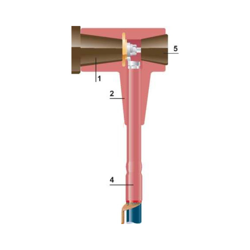 Raychem RICS-5143 SF6 csatlakozó 20kV 240-300 mm2 892434-000