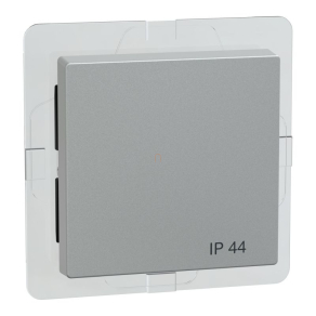   Schneider Merten IP44-es billentyű, System-M, alumínium 433060