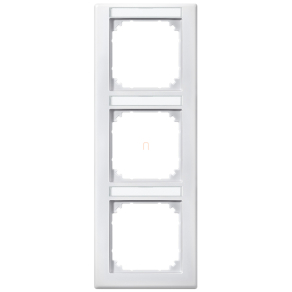   Schneider Merten M-Smart feliratozható hármas keret, függőleges, mattfehér 474319