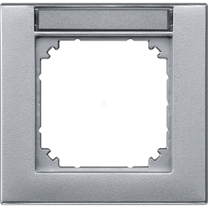   Schneider Merten M-Plan feliratozható egyes keret, alumínium 476160