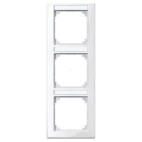   Schneider Merten M-Smart feliratozható hármas, függőleges keret, polárfehér 470319