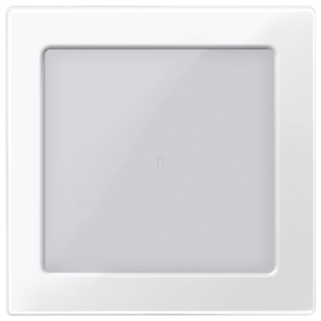   Schneider Merten Fedlap, LED-es lámpákhoz, testreszabható, System-M, polárfehér 587419