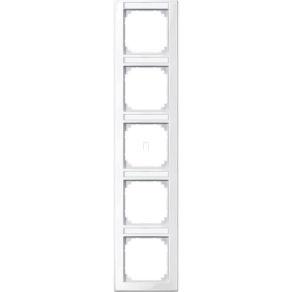   Schneider Merten M-Smart feliratozható ötös, függőleges keret, polárfehér 470519
