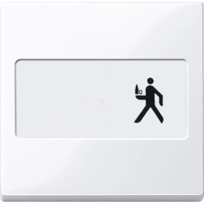   Schneider Merten Feliratozható billentyű, System-M, aktív fehér, antibakteriális 432325