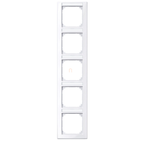   Schneider Merten M-Smart feliratozható ötös keret, függőleges, aktívfehér 470525