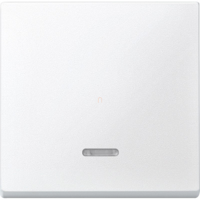   Schneider Merten Billentyű, fényjelzős funkciókhoz, System-M, mattfehér 431019