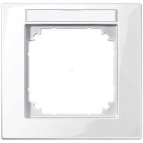   Schneider Merten M-Plan feliratozható egyes keret, polárfehér 514119
