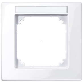   Schneider Merten M-Plan feliratozható egyes keret, aktívfehér 514125