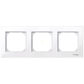 Schneider Merten M-Plan hármas keret, aktívfehér 515325