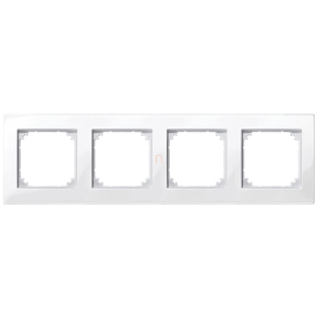 Schneider Merten M-Plan négyes keret, polárfehér 515419