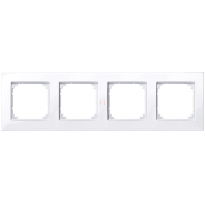 Schneider Merten M-Plan négyes keret, aktívfehér 515425