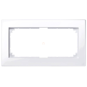   Schneider Merten M-Plan kettes keret, egyterű, aktívfehér 515825