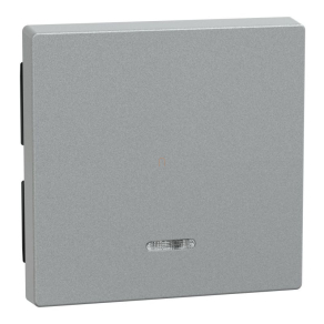   Schneider Merten Billentyű, fényjelzős funkciókhoz, System-M, alumínium 431060