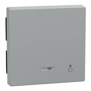   Schneider Merten Billentyű, lámpajellel, fényjelzős funkciókhoz, System-M, alumínium 430960