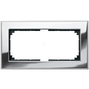   Schneider Merten M-Plan kettes keret, egyterű, króm (fém) 475839