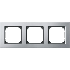 Schneider Merten M-Plan hármas keret platina (fém) 475360