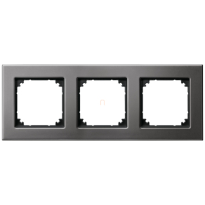 Schneider Merten M-Plan hármas keret, ródium (fém) 475314