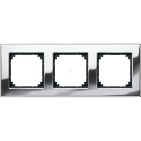 Schneider Merten M-Plan hármas keret, króm (fém) 475339