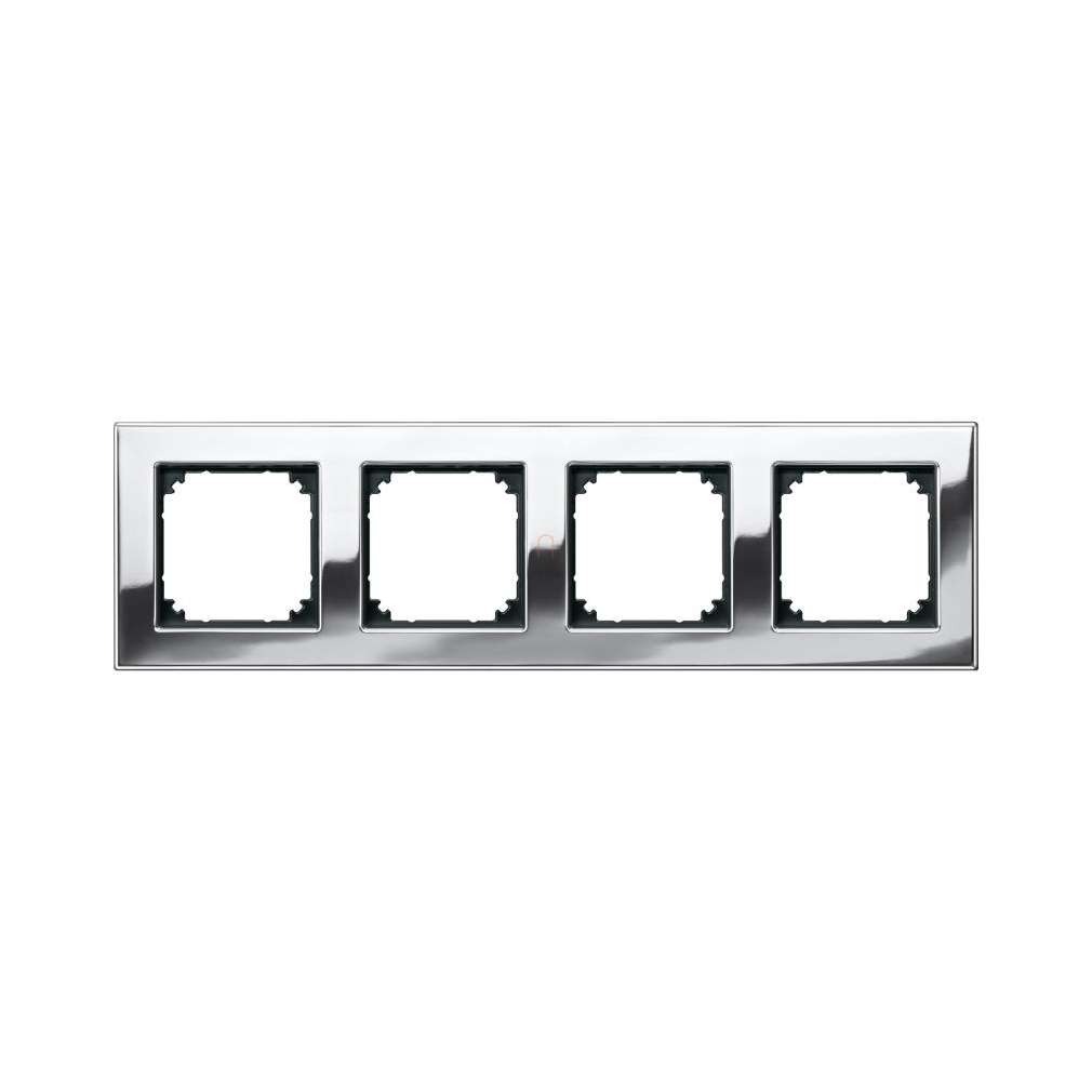 Merten M-Elegance négyes keret, króm (fém) 475439 Schneider