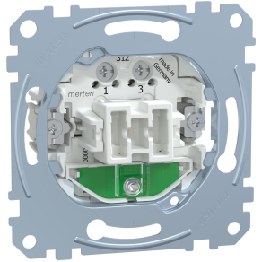   Schneider Merten Kétpólusú kapcsoló, ellenőrzőfénnyel, csavaros, 16AX MEG3502-0000
