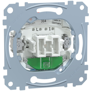   Schneider Merten Váltókapcsoló, ellenőrzőfénnyel, rugós, 16AX MEG3606-0000