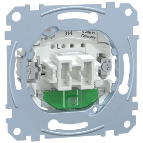   Schneider Merten Váltókapcsoló, jelzőfénnyel, rugós, 10AX MEG3136-0000