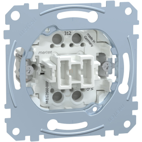   Schneider Merten Egypólusú nyomó, jelzőfénnyel, csavaros, 16A MEG3560-0000