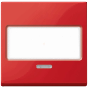   Schneider Merten Feliratozható billentyű, fényjelzős funkciókhoz, System-M, piros MEG3370-0306